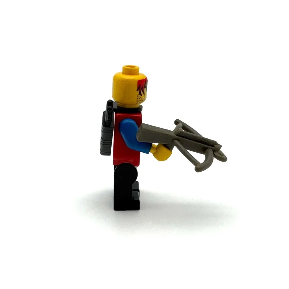 Vintage LEGO Dragon Soldier Minifigure Castle Kingdoms Crossbow‎ Quiver Armor